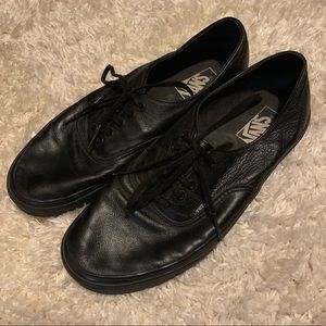 Leather Vans Shoes